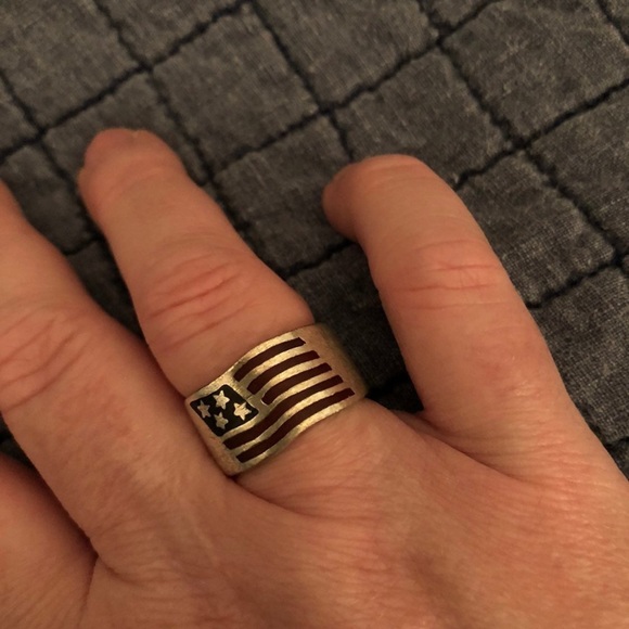 Americana Silver Tone Trio Jewelry Set - Picture 2 of 7